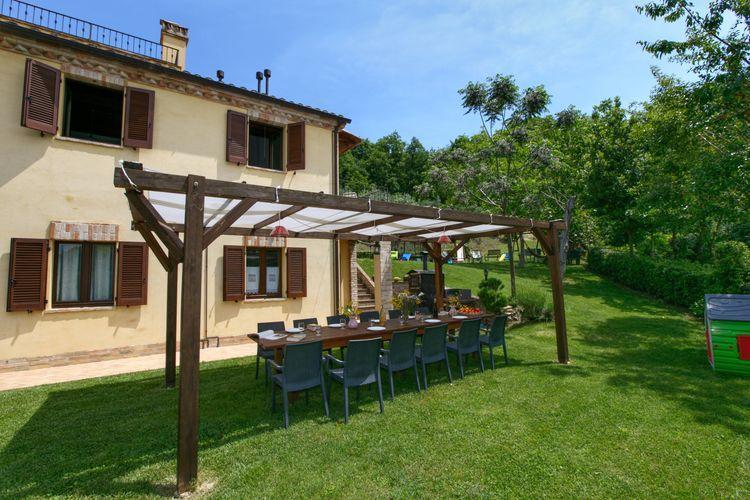 Вилла Agriturismo Il Sentiero Montalto delle Marche Экстерьер фото