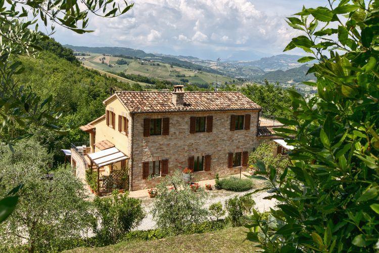 Вилла Agriturismo Il Sentiero Montalto delle Marche Экстерьер фото