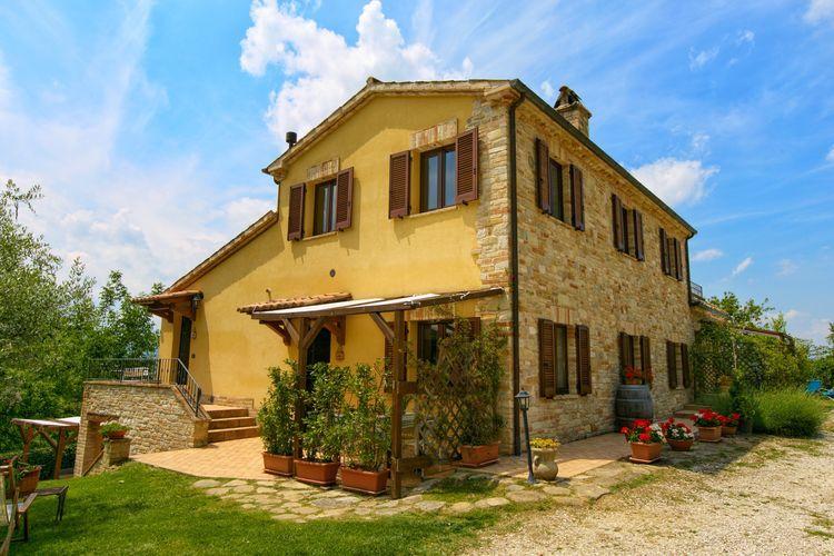 Вилла Agriturismo Il Sentiero Montalto delle Marche Экстерьер фото