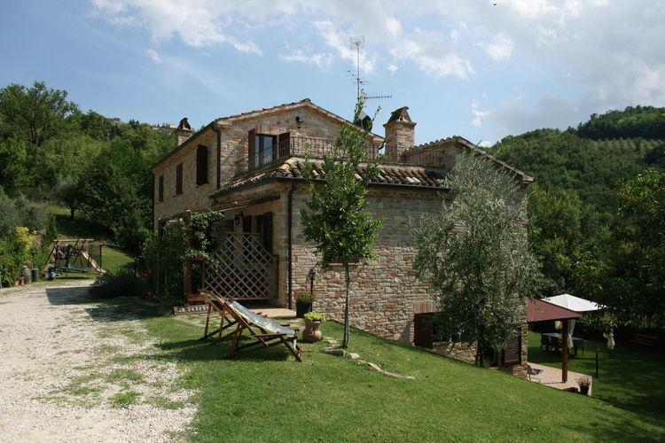 Вилла Agriturismo Il Sentiero Montalto delle Marche Экстерьер фото