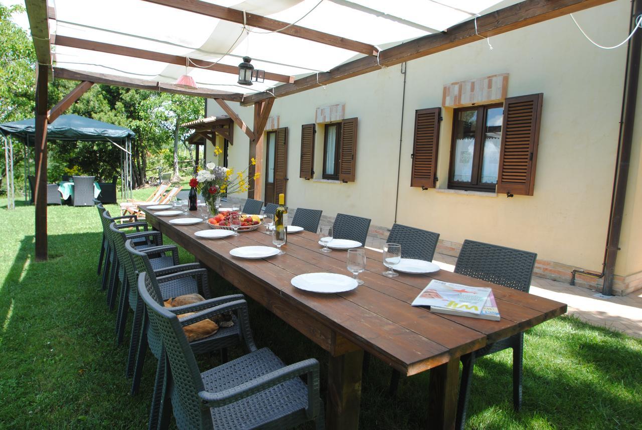 Вилла Agriturismo Il Sentiero Montalto delle Marche Экстерьер фото
