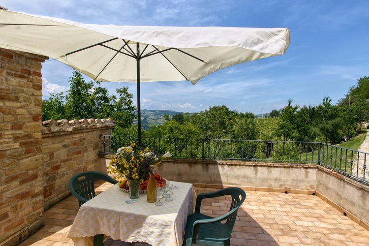 Вилла Agriturismo Il Sentiero Montalto delle Marche Экстерьер фото